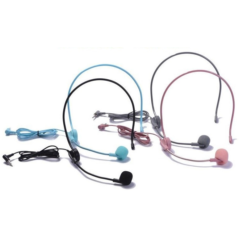 Wired Earphone Mic - Modern Wired 3.5mm Plug Lecture Headset