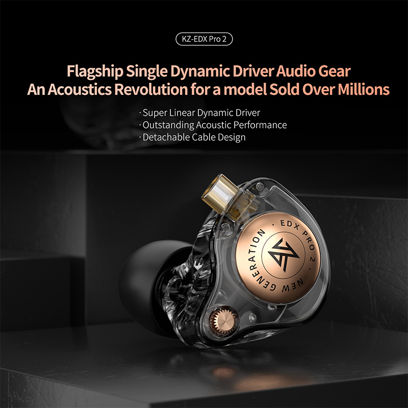 KZ EDX Pro 2 Ultra-linear Dyna - In Ear Monitor Iem 리뷰 및 가격