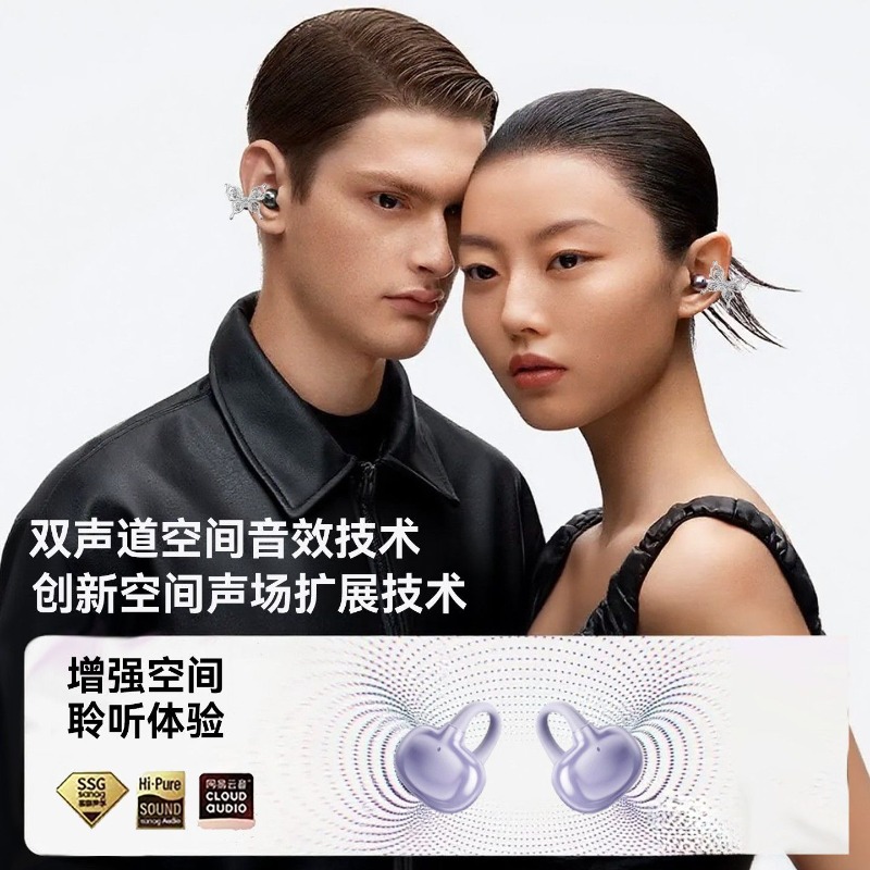 Erdu Ear Clip Wireless Earphon - Noise Cancelling Headphone 리뷰 및 가격