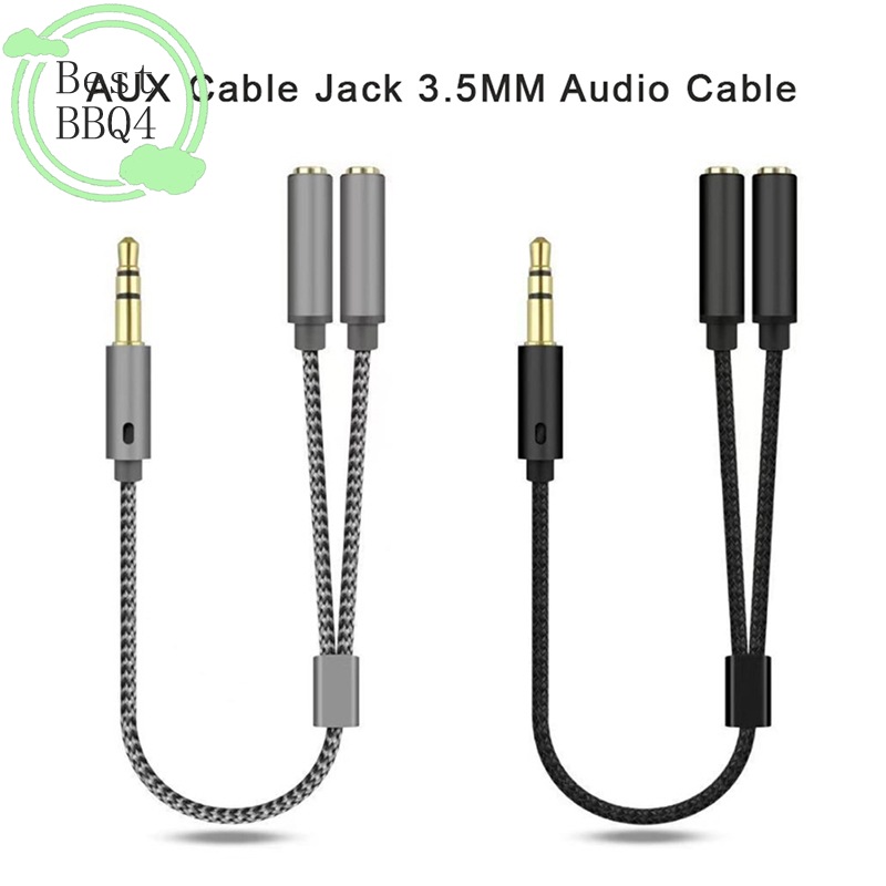 (BBQ4)AUX Cable Jack 3.5MM Aud - Earphone Splitter Jack 리뷰 및 가격