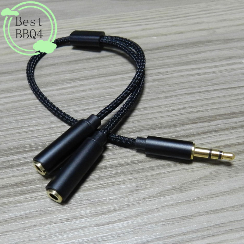 (BBQ4)AUX Cable Jack 3.5MM Aud - Earphone Splitter Jack 리뷰 및 가격