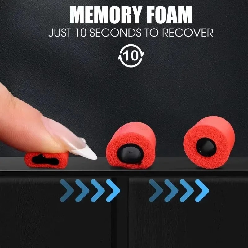 6/1Pairs Soft Memory Foam Earb - Earphone Foam Tip 리뷰 및 가격