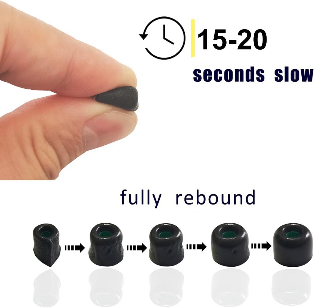 Memory Foam Ear Tips For Sony  - Earphone Foam Tip 리뷰 및 가격