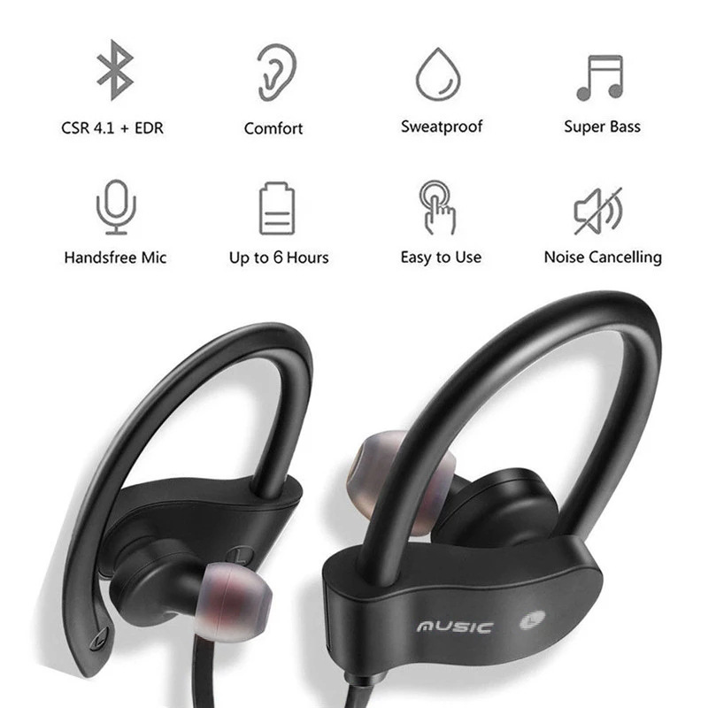 Sports Wireless Bluetooth Head - Sports Earphone Hook 리뷰 및 가격