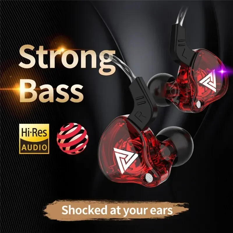 Original QKZ AK6 Copper Driver - Audiophile Headphone Wired 리뷰 및 가격
