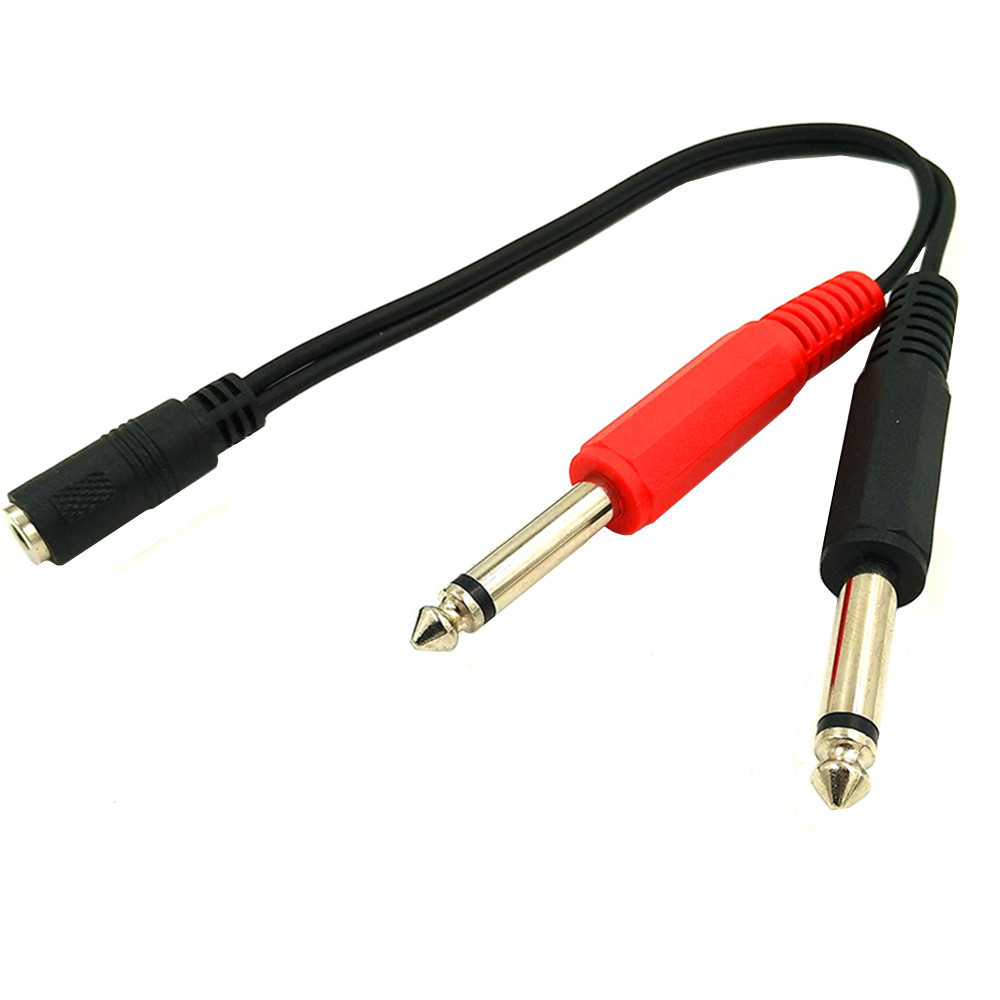 6.35 Mm Male To 2 6.35 Mm 3.5m - Audio Splitter Y 리뷰 및 가격