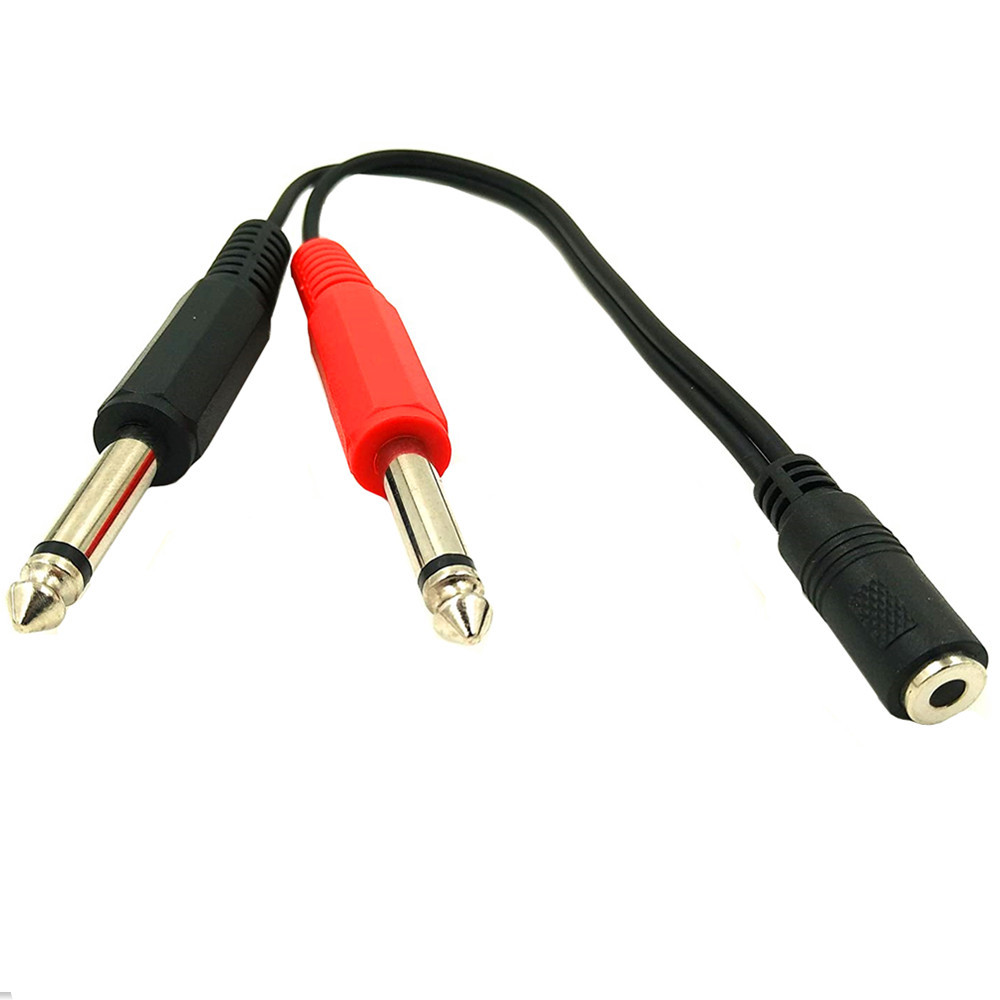 6.35 Mm Male To 2 6.35 Mm 3.5m - Audio Splitter Y 리뷰 및 가격