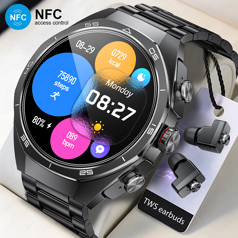 TWS Music Watches Earbuds Smar - Earbuds Charging Case 리뷰 및 가격