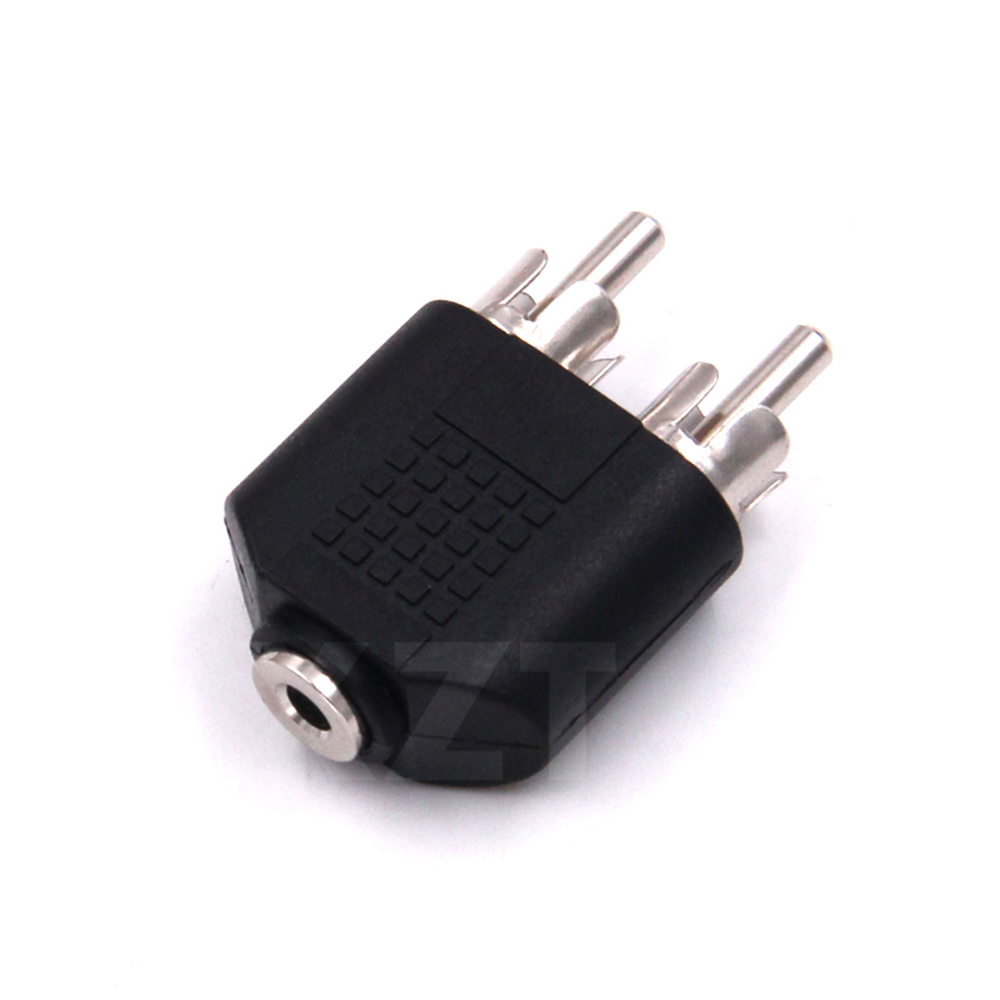 3.5mm Stereo Male To 2 RCA Fem - Earphone Splitter Jack 리뷰 및 가격