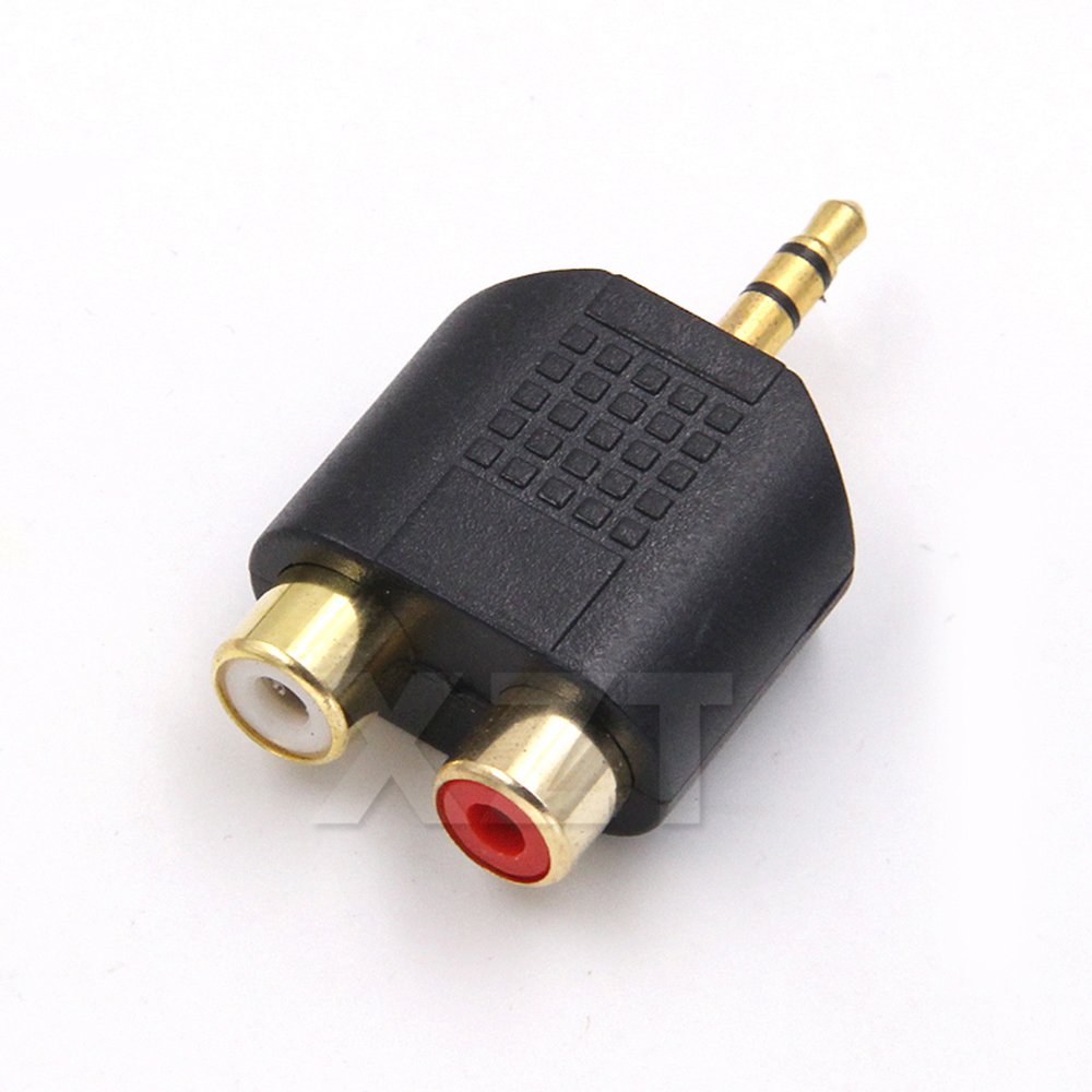 3.5mm Stereo Male To 2 RCA Fem - Earphone Splitter Jack 리뷰 및 가격