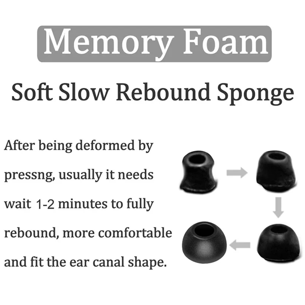 Memory Foam Eartips for Samsun - Earphone Foam Tip 리뷰 및 가격