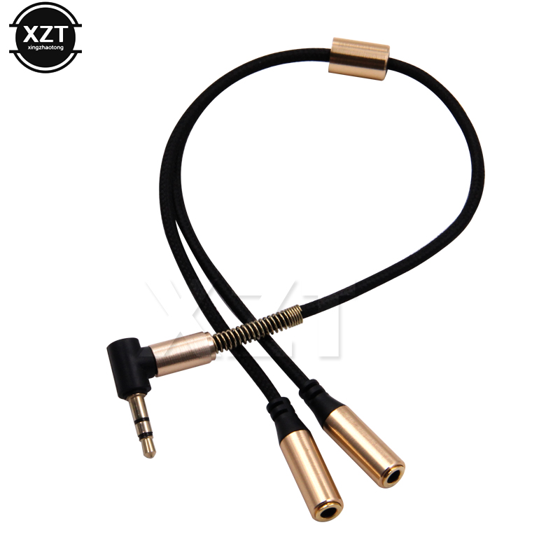 3.5mm 1 To 2 Audio Aux Y Split - Earphone Splitter Jack 리뷰 및 가격