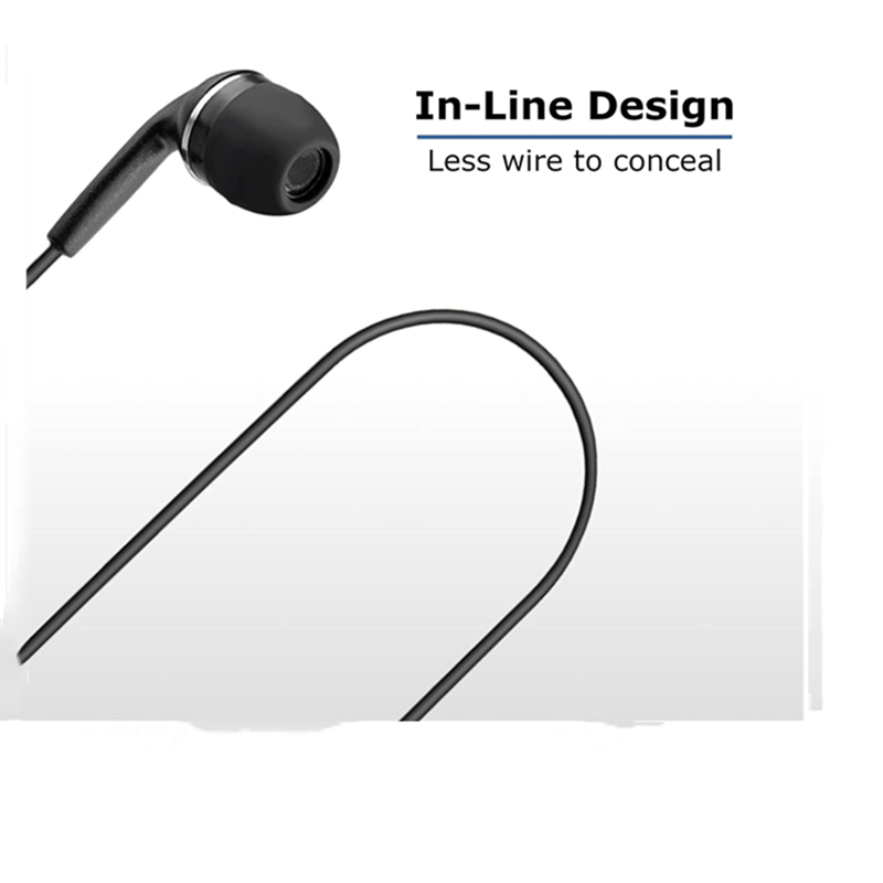 Rubber Earpiece and Mic Headse - Wired Earphone Mic 리뷰 및 가격