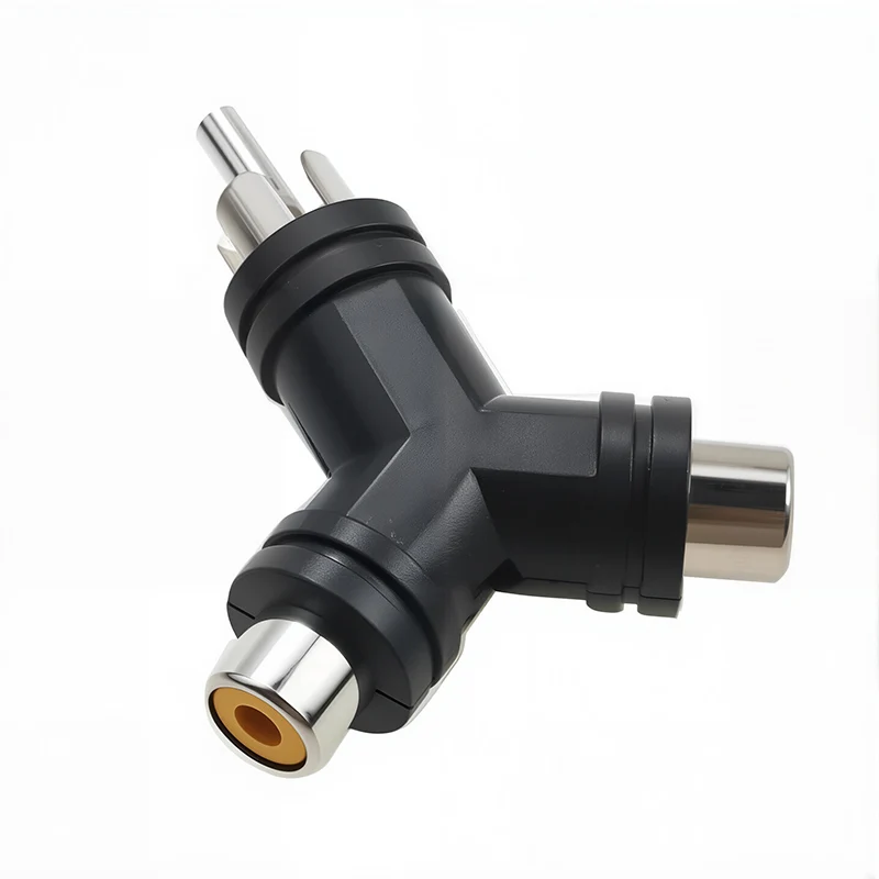 5pcs RCA Jack Female To Male P - Audio Splitter Y 리뷰 및 가격