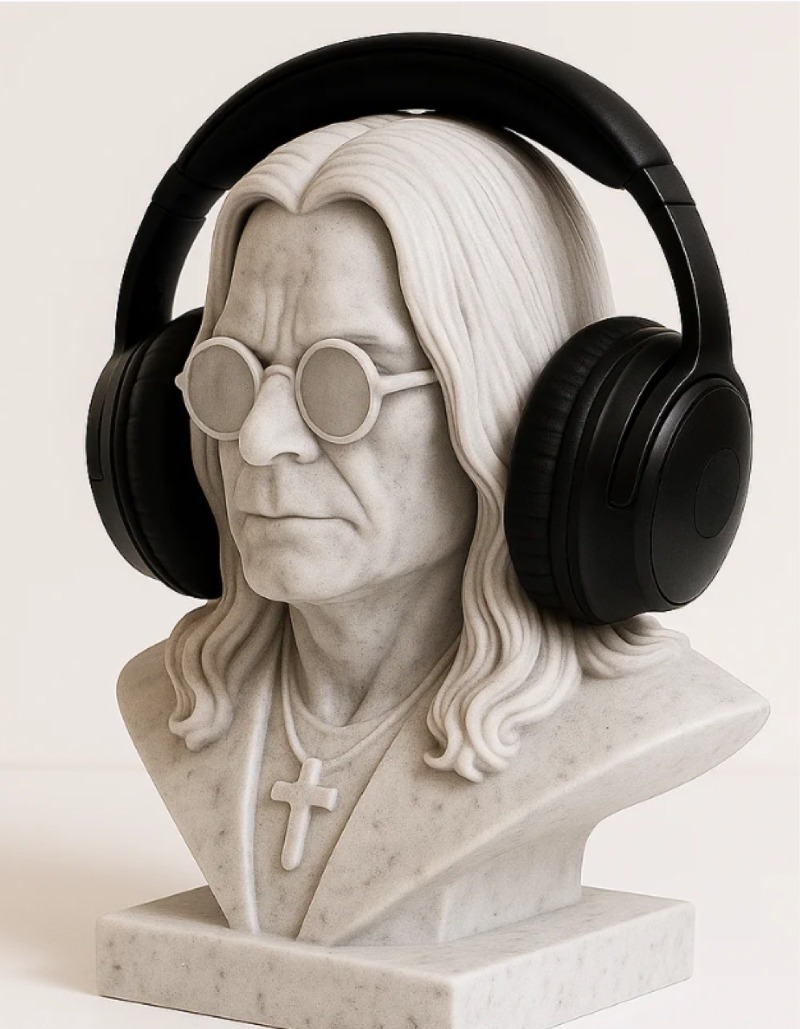 Heavy Metal Rock Legend Inspir - Headphone Stand Desk 리뷰 및 가격