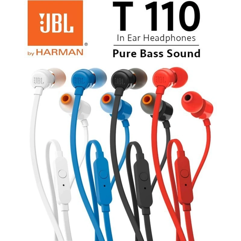 JBL T110 Wired In Ear Headphon - Noise Cancelling Headphone 리뷰 및 가격