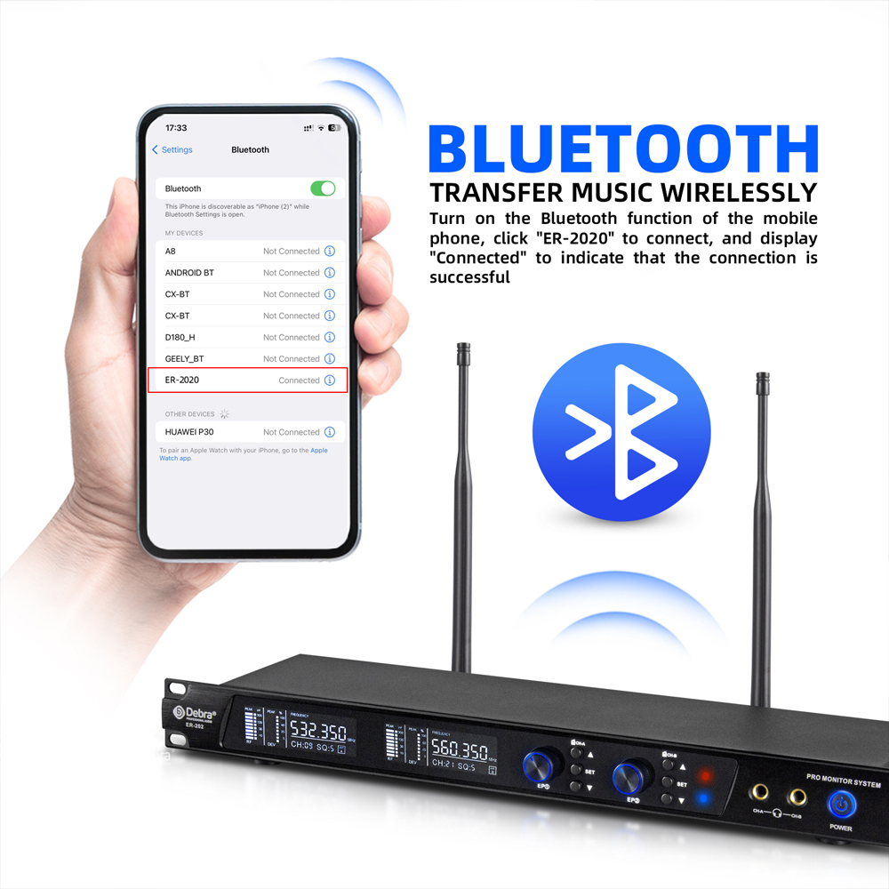 Debra UHF IEM ER-202 Wireless  - In Ear Monitor Iem 리뷰 및 가격