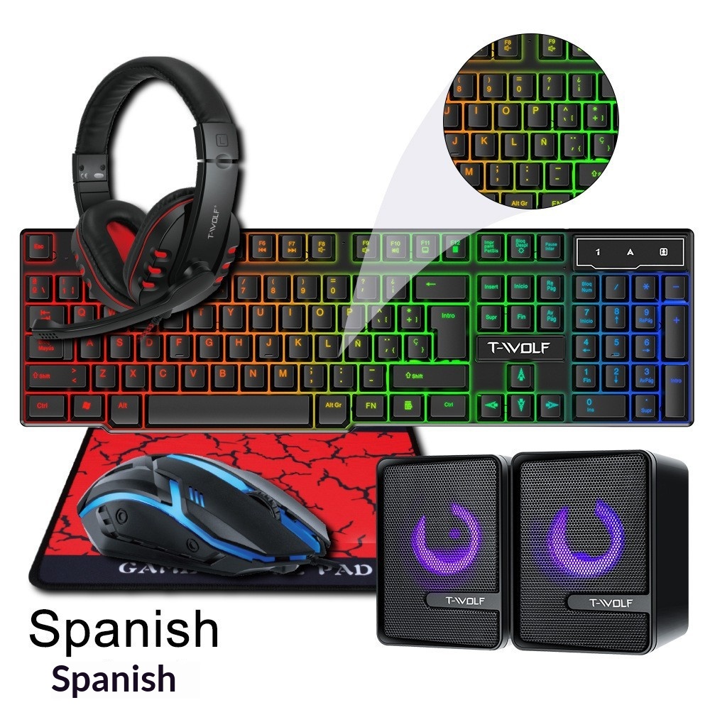 Spanish Russian Keyboard Layou - Gaming Headset Rgb 리뷰 및 가격