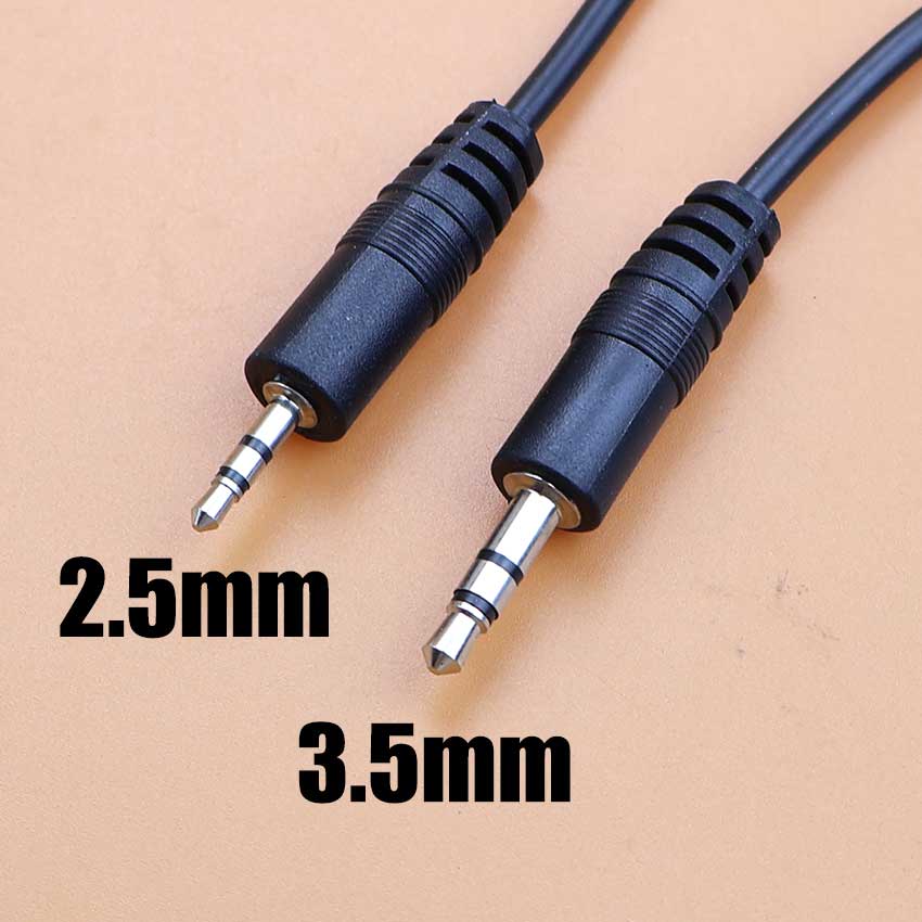1pcs 2.5mm 3.5mm Mono Stereo A - Audiophile Headphone Wired 리뷰 및 가격