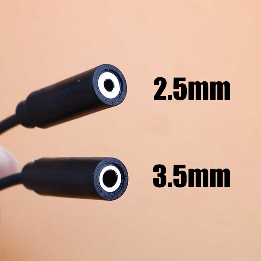 1pcs 2.5mm 3.5mm Mono Stereo A - Audiophile Headphone Wired 리뷰 및 가격