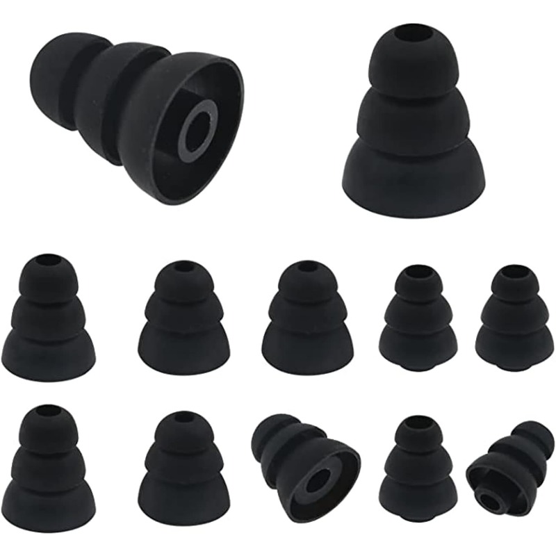 For 6pcs S/M/L Size Noise Isol - Silicone Ear Tip Replacement 리뷰 및 가격