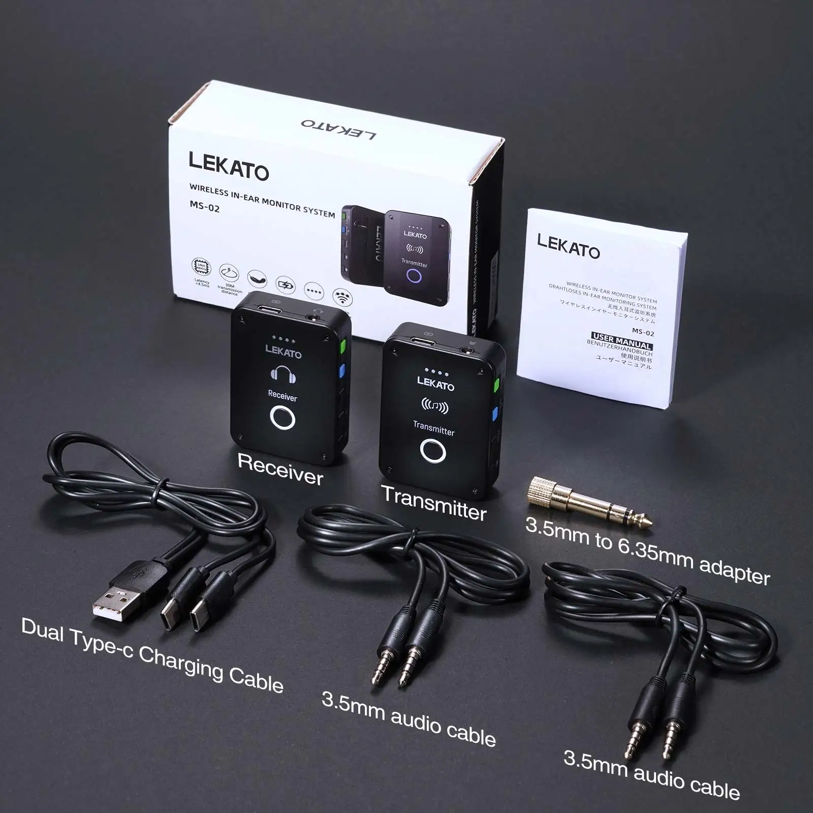 Lekato Ms-02 Wireless Iem Syst - In Ear Monitor Iem 리뷰 및 가격