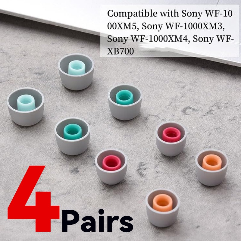 4/1Pairs for Sony Headphone Si - Silicone Ear Tip Replacement 리뷰 및 가격