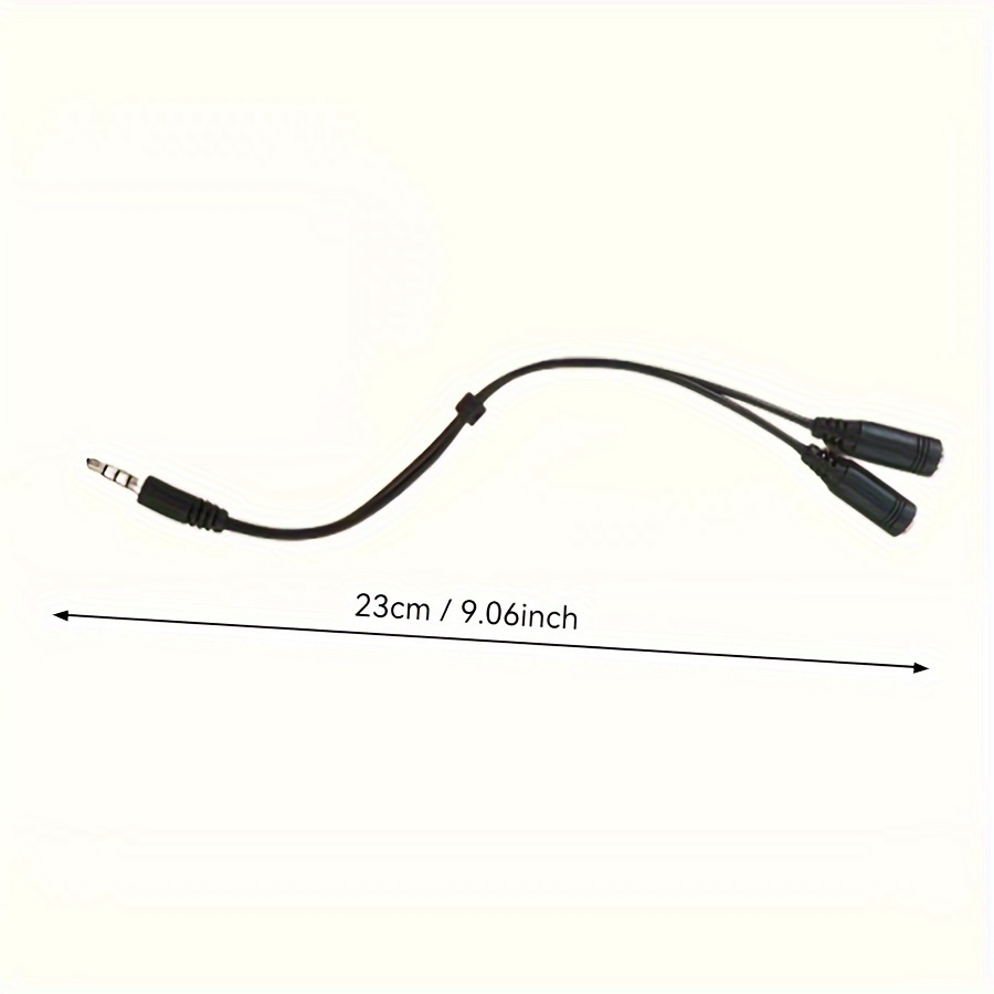 3.5mm Stereo Audio 1Male to 2  - Audio Splitter Y 리뷰 및 가격