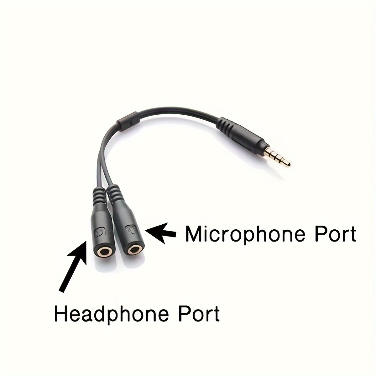 3.5mm Stereo Audio 1Male to 2  - Audio Splitter Y 리뷰 및 가격