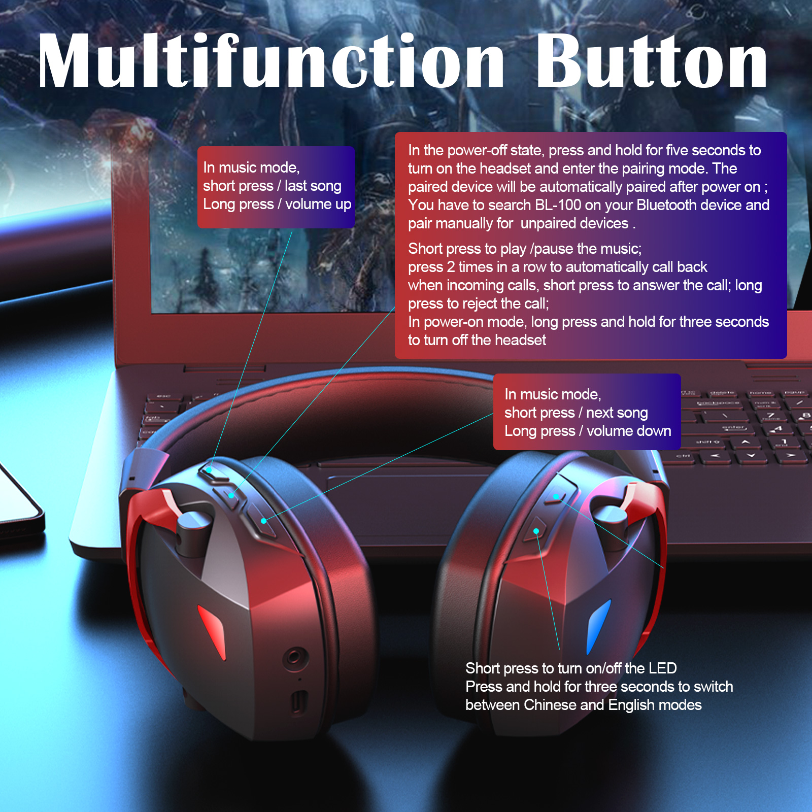 Wireless Gaming Headset with D - Gaming Headset Rgb 리뷰 및 가격