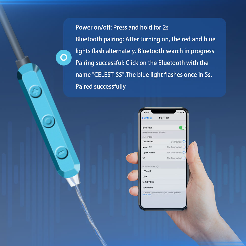 Celest SkySoar Earphone Cable  - Wired Earphone Mic 리뷰 및 가격