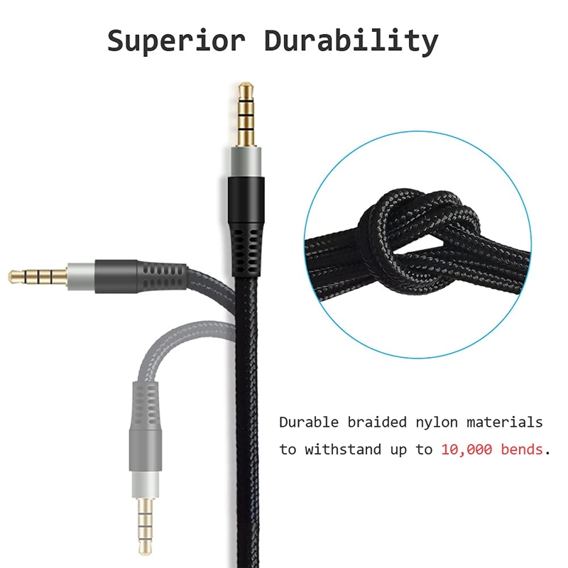 Nylon Braided OFC Replacement  - Cable Extension 3.5 리뷰 및 가격