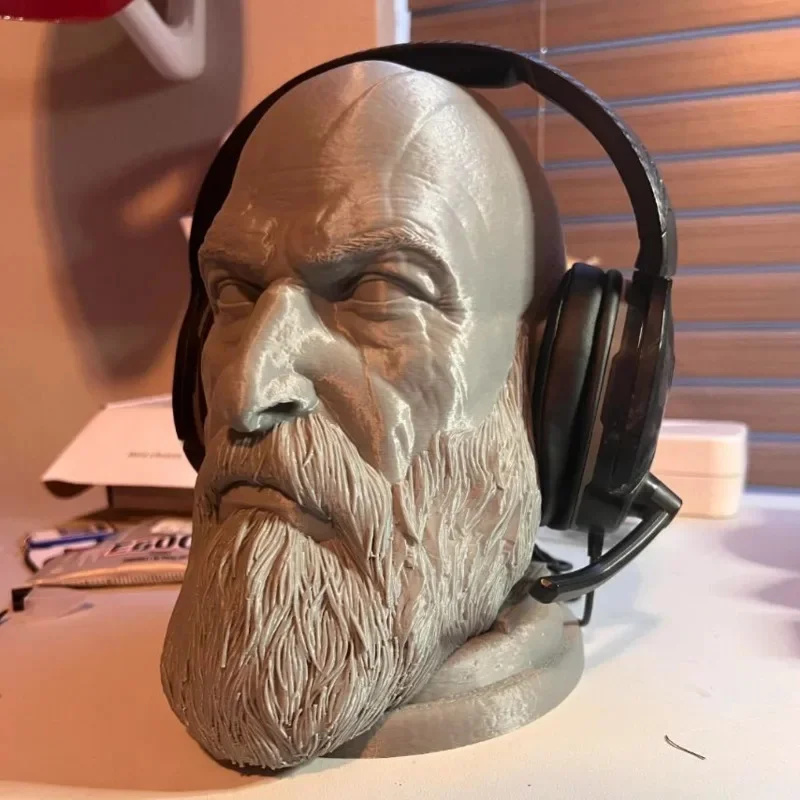 God Of War Kratos Statue Headp - Headphone Stand Desk 리뷰 및 가격