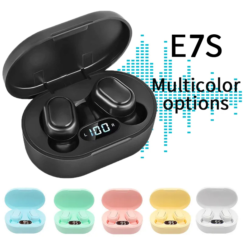 E7S TWS Fone Bluetooth Earphon - Wireless Earbuds Tws 리뷰 및 가격