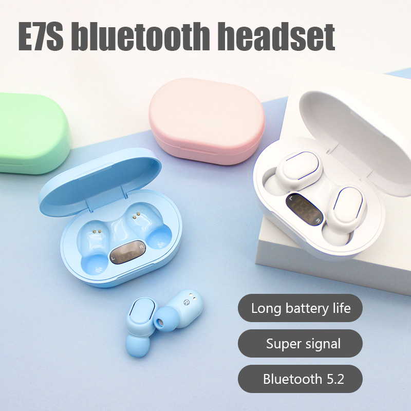 E7S TWS Fone Bluetooth Earphon - Wireless Earbuds Tws 리뷰 및 가격