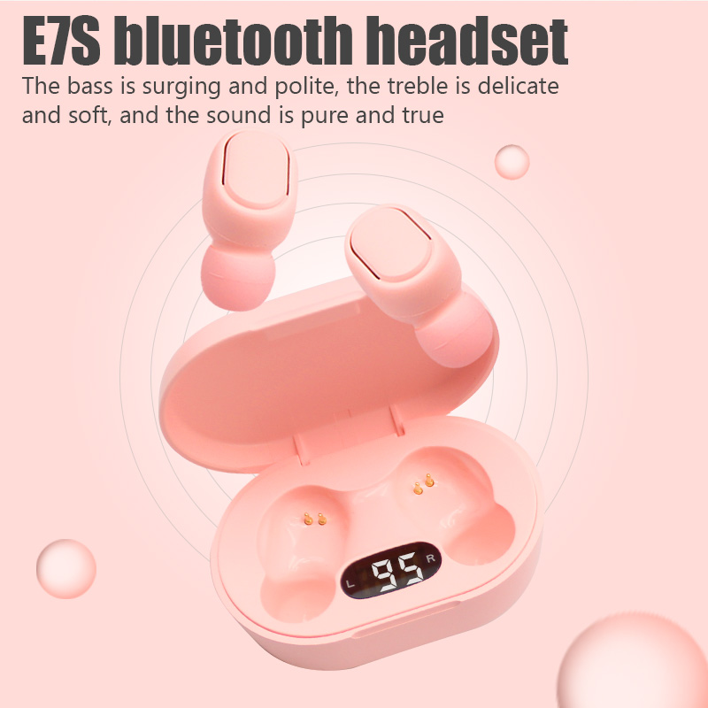 E7S TWS Fone Bluetooth Earphon - Wireless Earbuds Tws 리뷰 및 가격