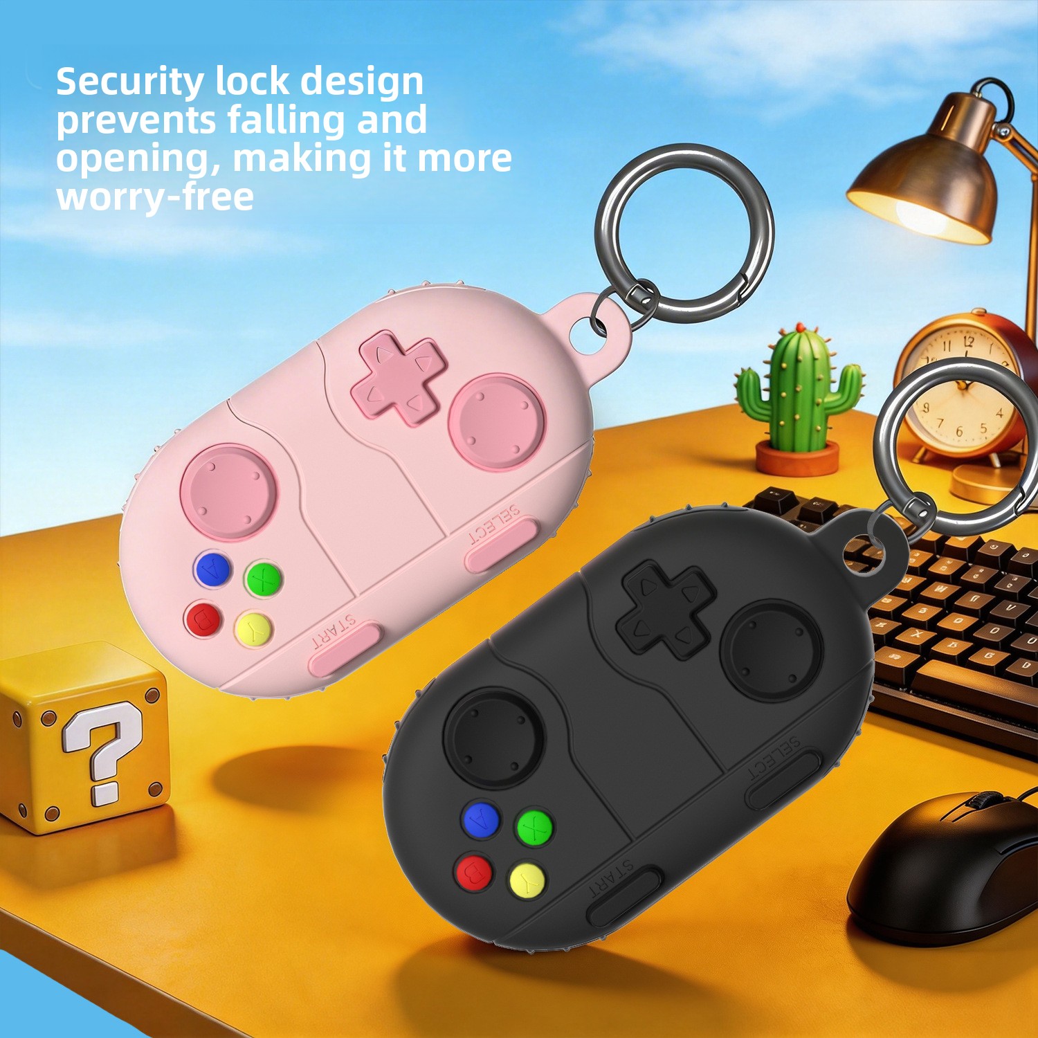 Vintage Silicone Game Style Ca - Earbuds Charging Case 리뷰 및 가격