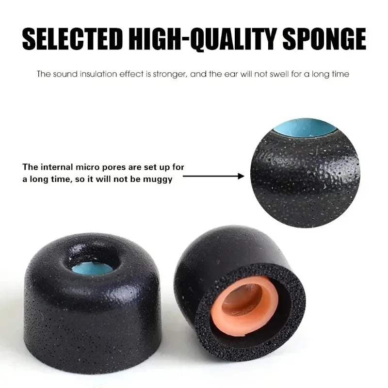 Soft Memory Foam Eartips for S - Earphone Foam Tip 리뷰 및 가격
