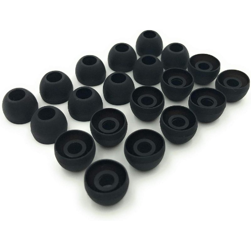 Soft Black Silicone Earbud Tip - Silicone Ear Tip Replacement 리뷰 및 가격