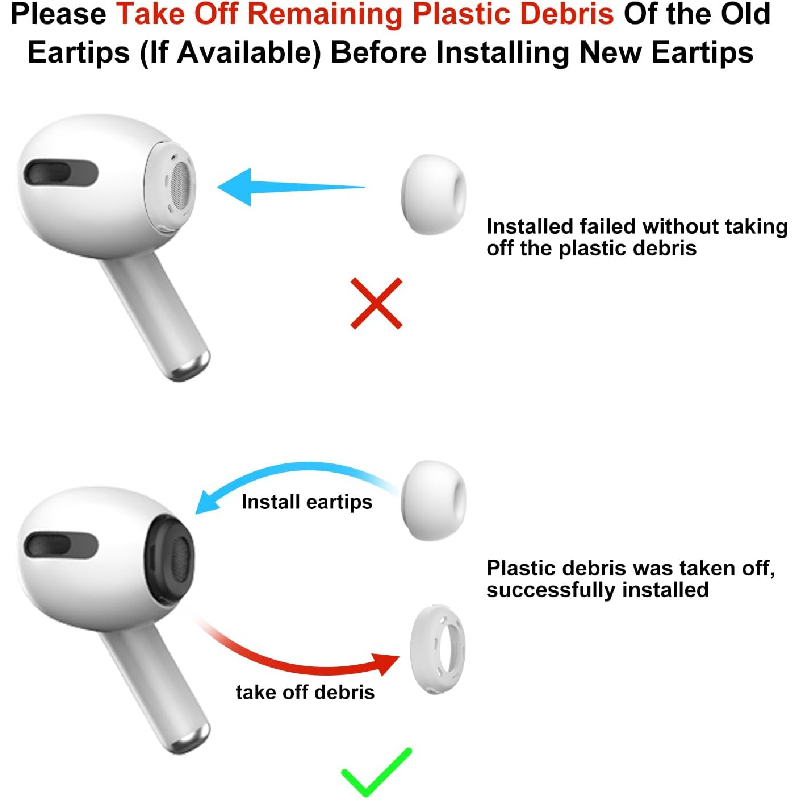 Soft Black Silicone Earbud Tip - Silicone Ear Tip Replacement 리뷰 및 가격