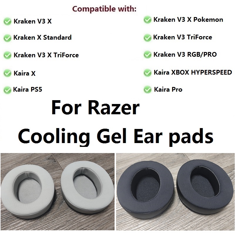 Cooling Gel ear pads For Razer - Gaming Headset Rgb 리뷰 및 가격