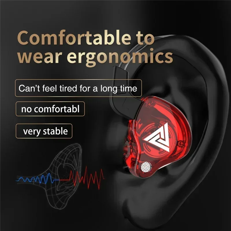 NEW QKZ AK6 Copper Driver HiFi - Wired Earphone Mic 리뷰 및 가격