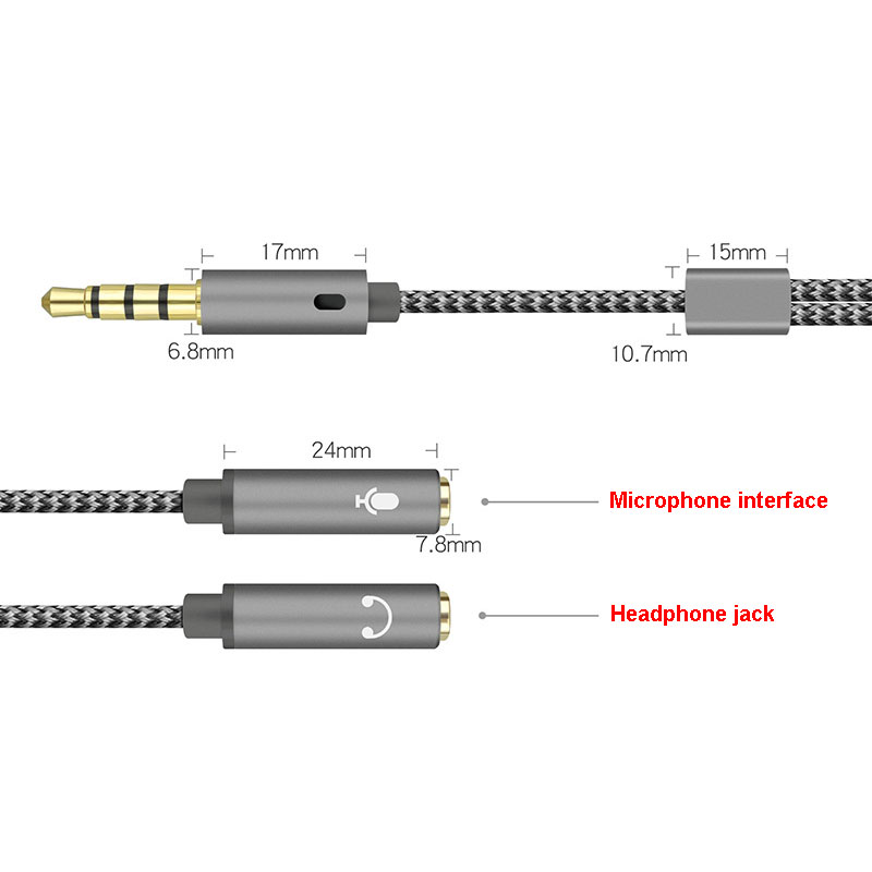 3.5mm Audio Splitter Y Jack 1  - Audio Splitter Y 리뷰 및 가격