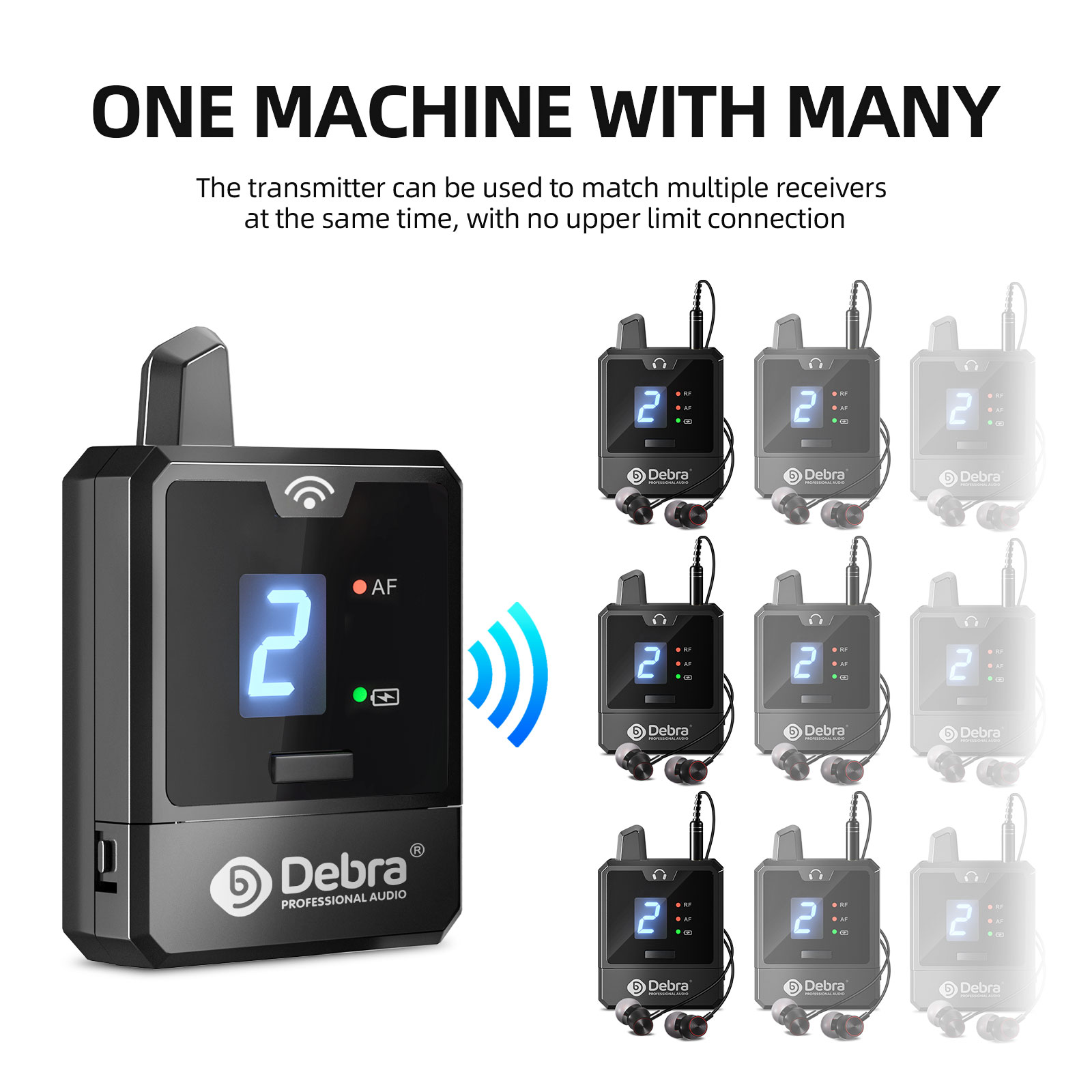 Debra UHF IEM Wireless In-Ear  - In Ear Monitor Iem 리뷰 및 가격