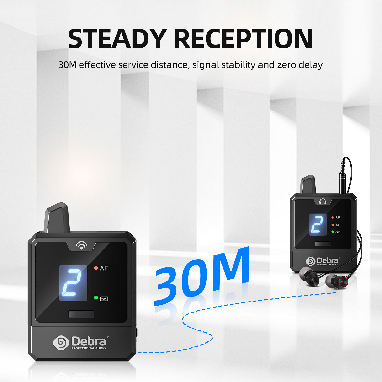 Debra UHF IEM Wireless In-Ear  - In Ear Monitor Iem 리뷰 및 가격