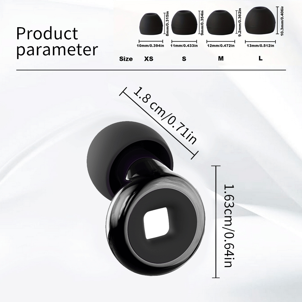 Reusable Silicone Ear Plugs No - Silicone Ear Tip Replacement 리뷰 및 가격