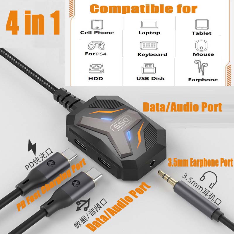 Type C Splitter USB C to 3.5mm - Earphone Splitter Jack 리뷰 및 가격