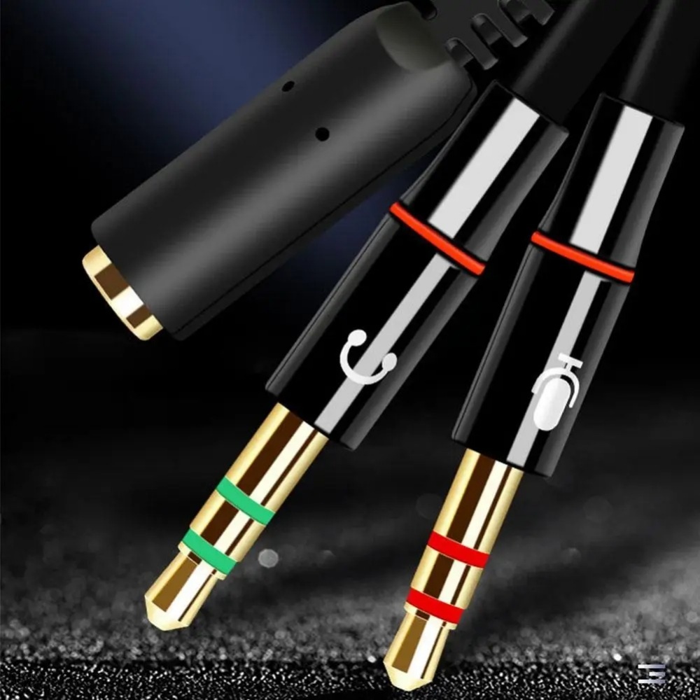 3.5mm Headphone Microphone Aud - Audio Splitter Y 리뷰 및 가격