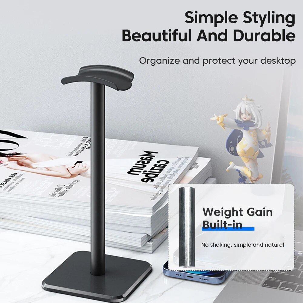 Universal Headphone Stand Alum - Headphone Stand Desk 리뷰 및 가격