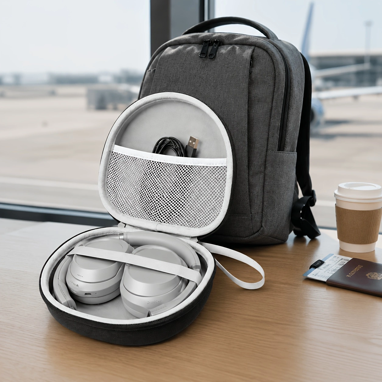 Portable Headphone Storage Cas - Headphone Case Hard 리뷰 및 가격